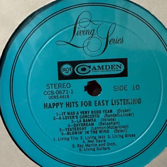 “Happy Hits for Easy Listening” Vinyl Records (5 Records) - Picture 6 of 13